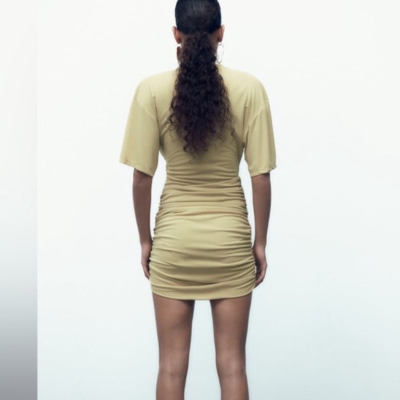 Zara Draped Dress - Picture 5 of 6